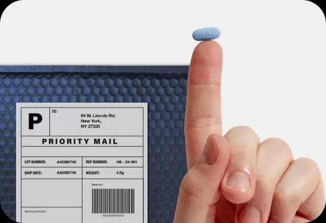 Person holding rocket tablet infront of envelope